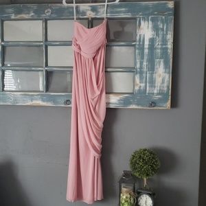 David's Bridal bridesmaid dress
